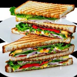Veg Club Sandwich