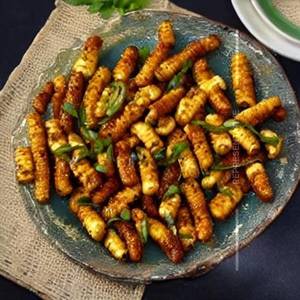 Baby Corn Chilly Dry