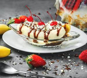 Banana specialit sundae