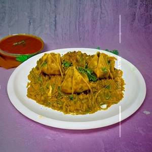 Samosa Ragda [Masala]
