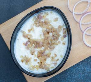 Curd rice with onions