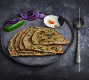 Matar Paneer Paratha
