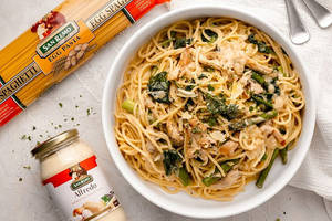 Chicken Spaghatti Alfedo Pasta