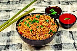 Veg Schezwan Fried Rice