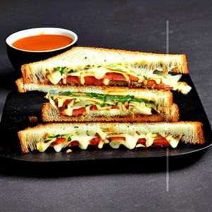 Garlic Potato Sandwich