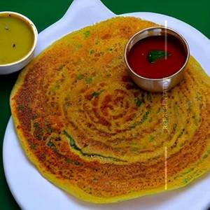 Ghee Onion Uttapam Dosa
