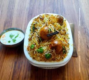 Paneer Mushroom Biryani