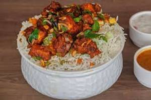 Chicken fry biryani