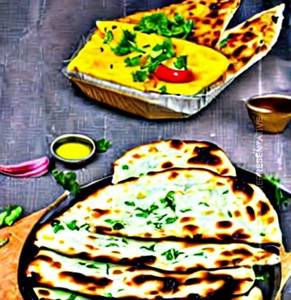 Cheese Stuffed Naan