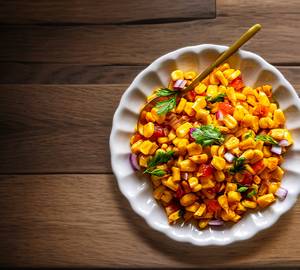 Butter corn chaat
