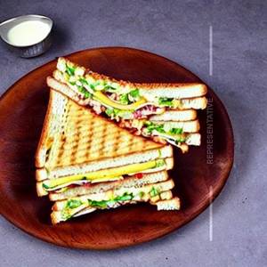 Toast Omelette Sandwich