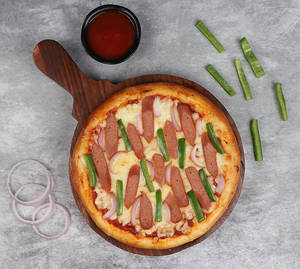 Chicken Sausage Pizza
