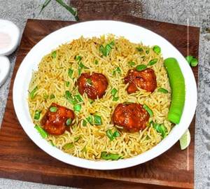 Veg Manchurian Rice Bowl
