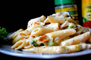 Veg Penne Alfredo Pasta