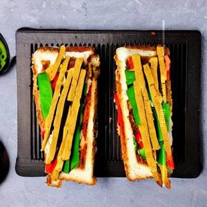 Veg Sandwich Cheese Grill