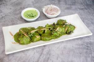 Hariyali Soya Chaap Tikka