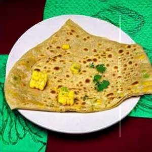 Corn Paneer Parata