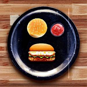 Chipotle Paneer Cheese Burger