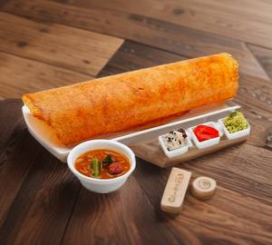 Onion masala dosa