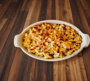 Cheese Burst White Sauce Pasta