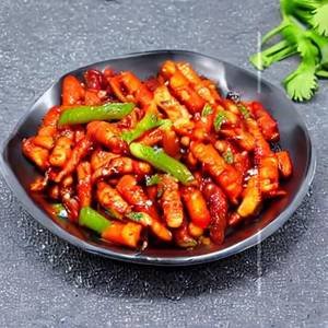 Baby Corn Chilli Dry