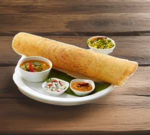 Spicy ghee podi plain dosa
