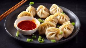 Paneer Peri Peri Momos (Fried)