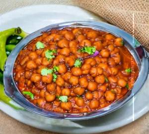 Extra chole bhaji