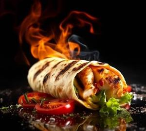 Sizzling Chicken Wrap