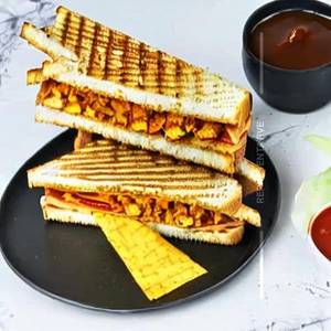 Paneer Masala Cheese Grill Sandwich