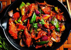 Tandoori Chilli Soya Chaap (14 Pcs)[s]