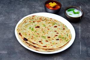 Cheese Capsicum Pyaaz Paratha