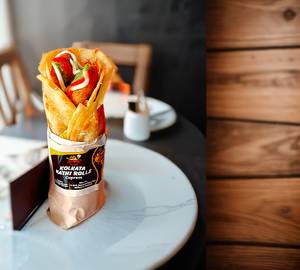 Aloo Tikki Kathi Roll