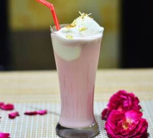 Rose milkshake