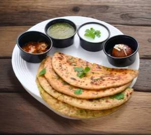 2 Aloo Butter Paratha