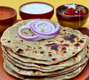 Dal Pyaaz Paratha