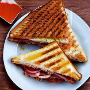 Fruit Grilled Sandwich