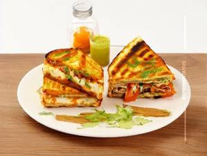 Cheese Paneer Tandoori Grilled Sandwich
