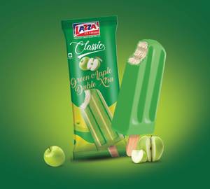 Green Apple Duble Ice Cream  75 Ml