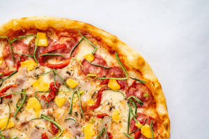 Corn & Cheese Pizza 8 Slices