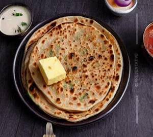 Cheese Paneer Pyaaz Paratha