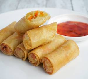 Veg Spring Roll (4 Pcs)
