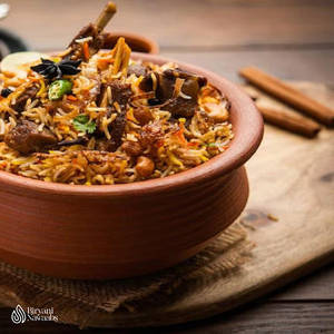 Lucknow Special Mutton Biryani (boneless)