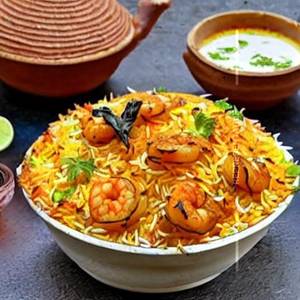 Prawns Biryani