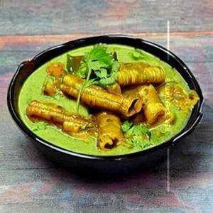 Baby corn Green Masala