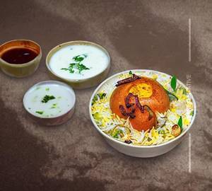 Special Lunch Menu- Egg Biryani (half)
