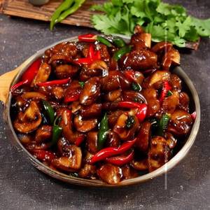Chilli Mushroom Dry