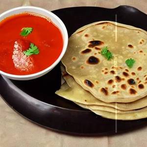 Bharwa Matar Paratha