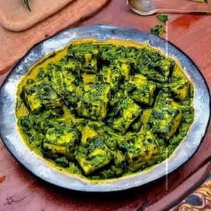 Palak Paneer  Lasooni Tadka