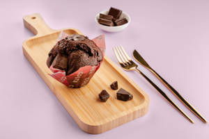 Triple Chocolate Muffin
